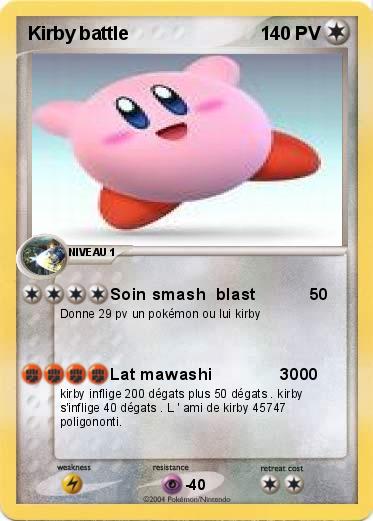 Pokemon Kirby battle