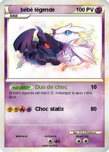 Pokemon bébé légende