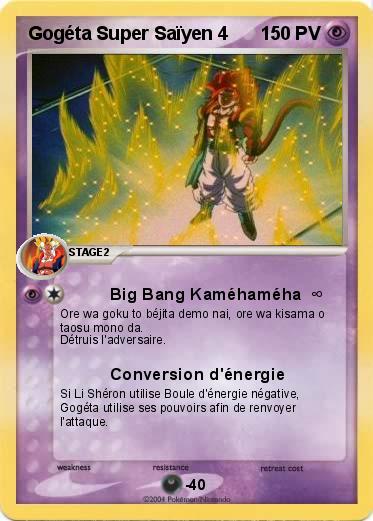 Pokemon Gogéta Super Saïyen 4
