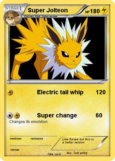 Pokemon Super Jolteon