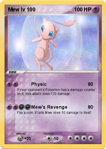 Pokemon Mew lv 100