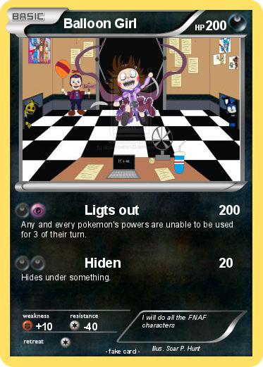 Pokemon Balloon Girl