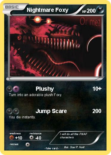 Pokemon Nightmare Foxy