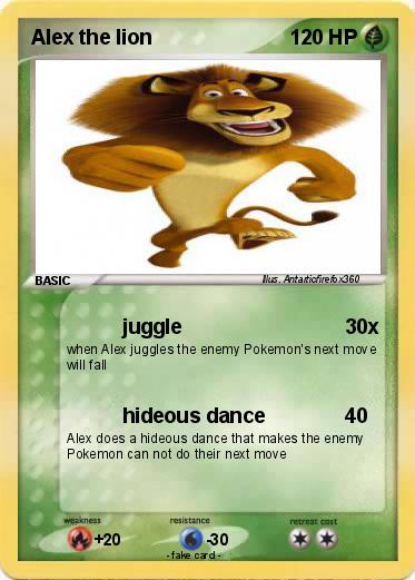 Pokemon Alex the lion