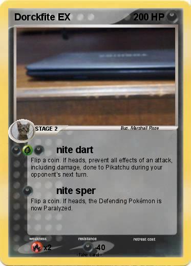Pokemon Dorckfite EX