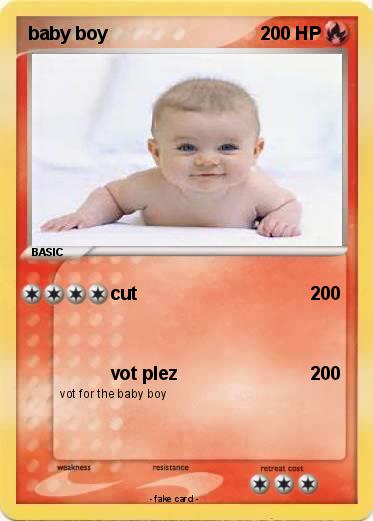 Pokemon baby boy
