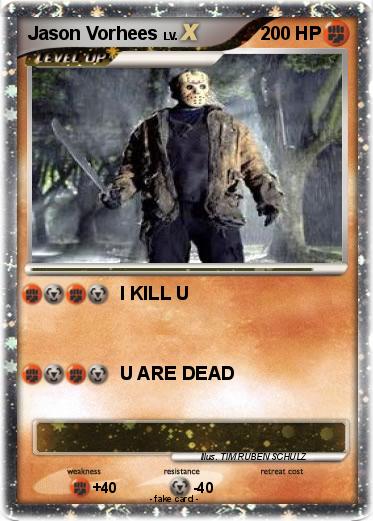 Pokemon Jason Vorhees