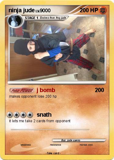 Pokemon ninja jude