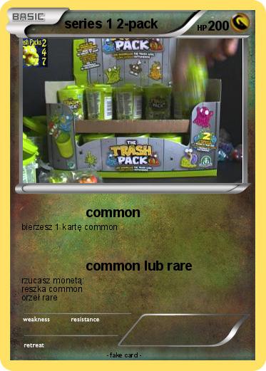 Pokemon series 1 2-pack