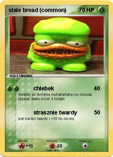 Pokemon stale bread (common)