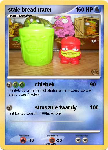 Pokemon stale bread (rare)
