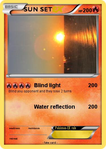 Pokemon SUN SET