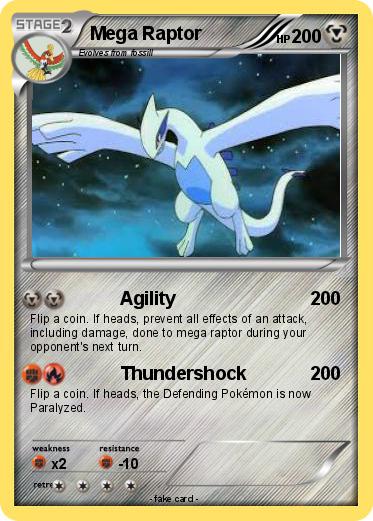 Pokemon Mega Raptor