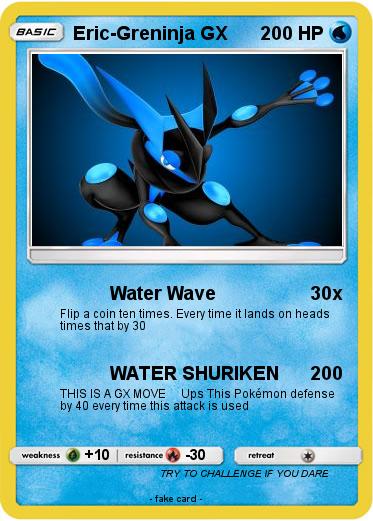 Pokemon Eric-Greninja GX