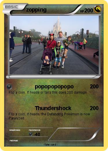Pokemon zopping
