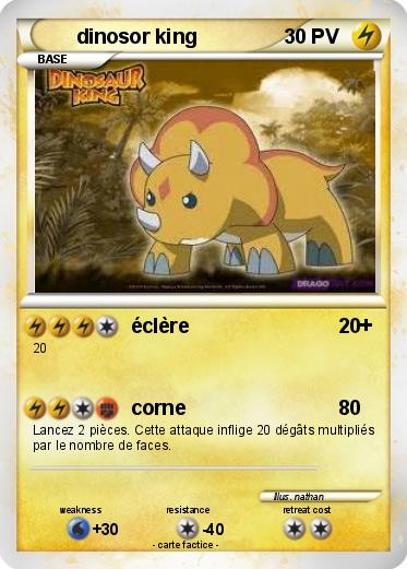 Pokemon dinosor king