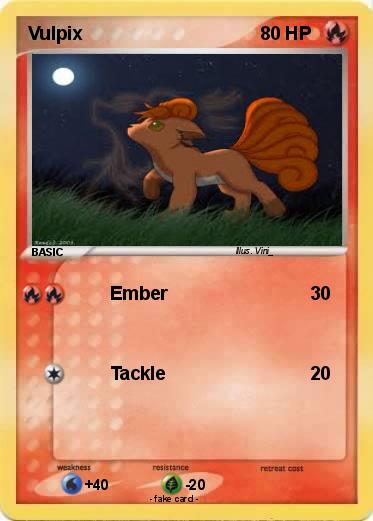Pokemon Vulpix