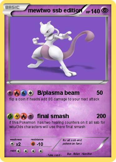 Pokemon mewtwo ssb edition