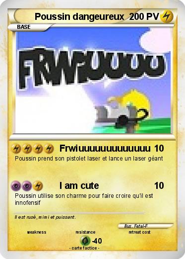 Pokemon Poussin dangeureux