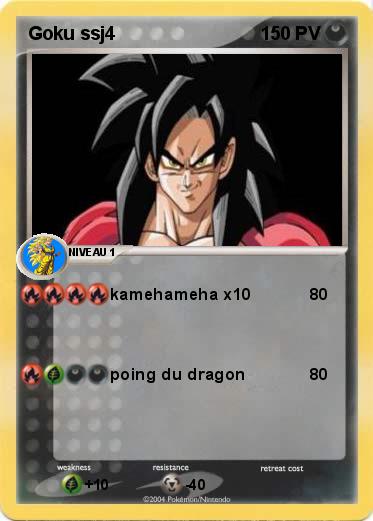Pokemon Goku ssj4
