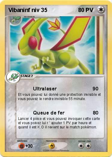 Pokemon Vibaninf niv 35