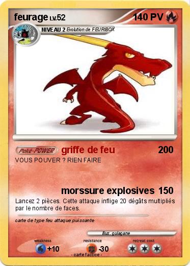 Pokemon feurage
