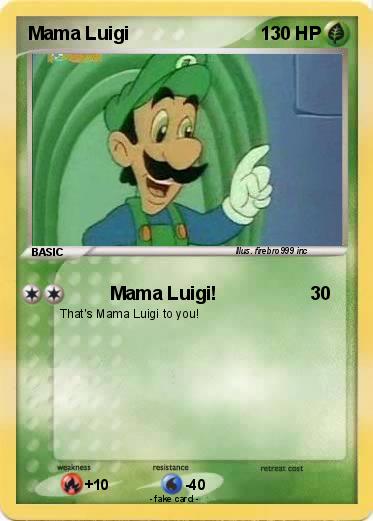 Pokemon Mama Luigi