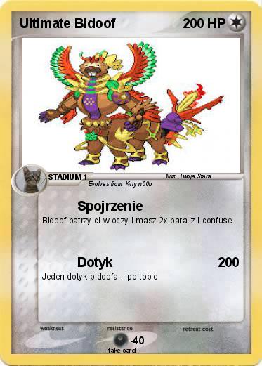 Pokemon Ultimate Bidoof