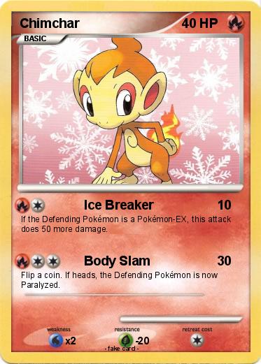 Pokemon Chimchar
