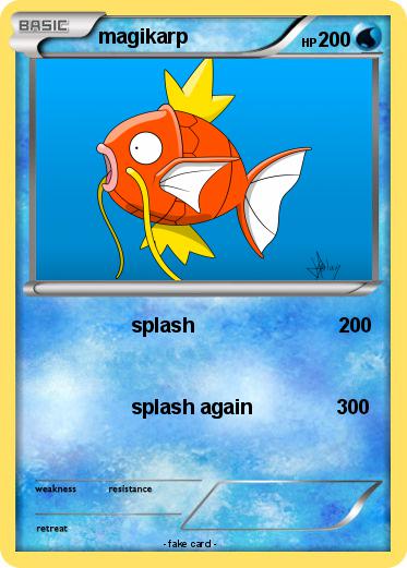Pokemon magikarp