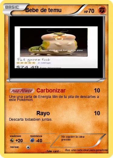 Pokemon Bebe de temu