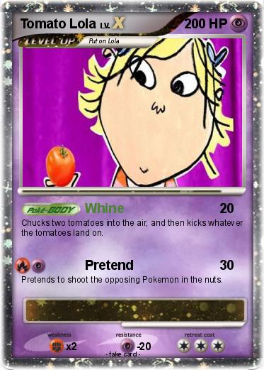 Pokemon Tomato Lola