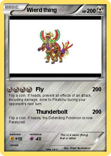 Pokemon Wierd thing
