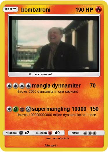 Pokemon bombatroni