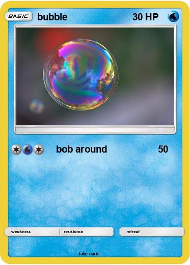 Pokemon bubble