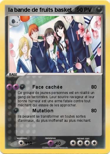 Pokemon la bande de fruits basket
