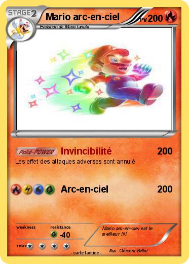 Pokemon Mario arc-en-ciel