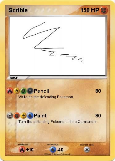 Pokemon Scrible