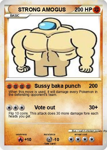 Pokemon STRONG AMOGUS