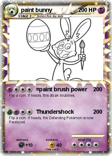 Pokemon paint bunny