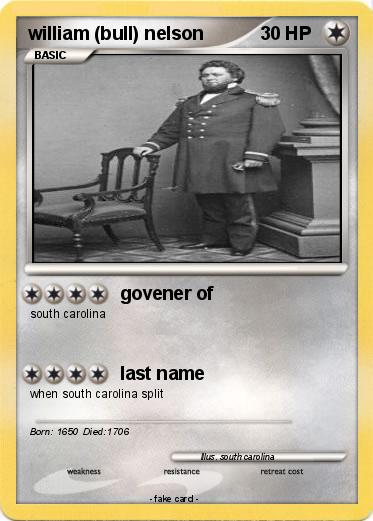 Pokemon william (bull) nelson