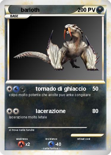 Pokemon barioth