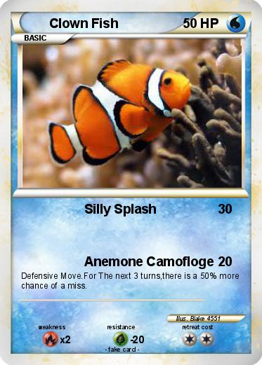 Pokemon Clown Fish