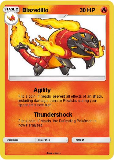 Pokemon Blazedillo