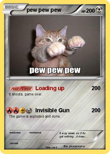 Pokemon pew pew pew