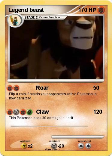 Pokemon Legend beast