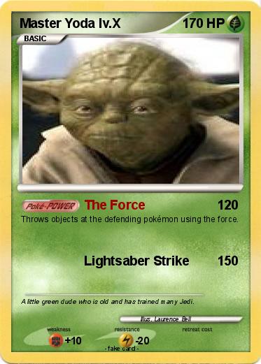 Pokemon Master Yoda lv.X