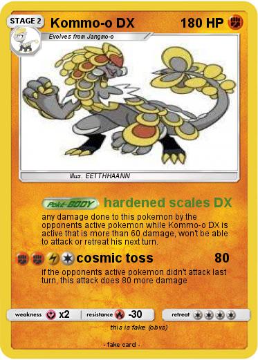 Pokemon Kommo-o DX