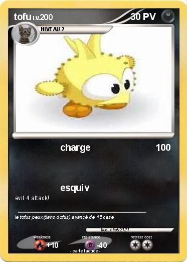 Pokemon tofu