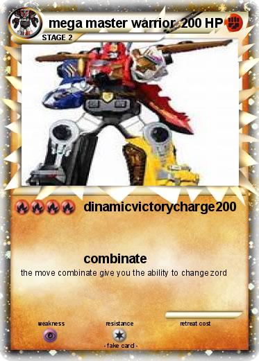 Pokemon mega master warrior